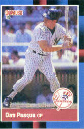 1988 Donruss Baseball Cards    463     Dan Pasqua